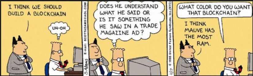 dilbert blockchain